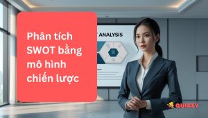 Phân tích SWOT bằng mô hình chiến lược.